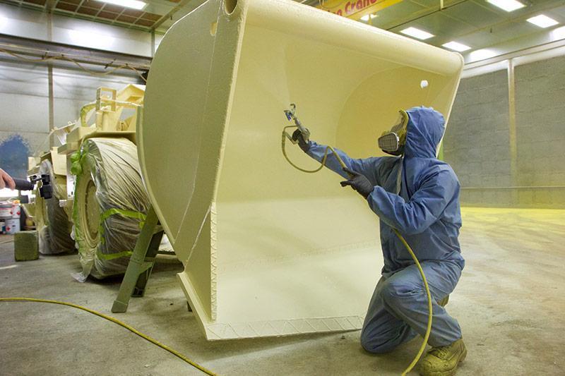 Pinturas con alto contenido en sólidos