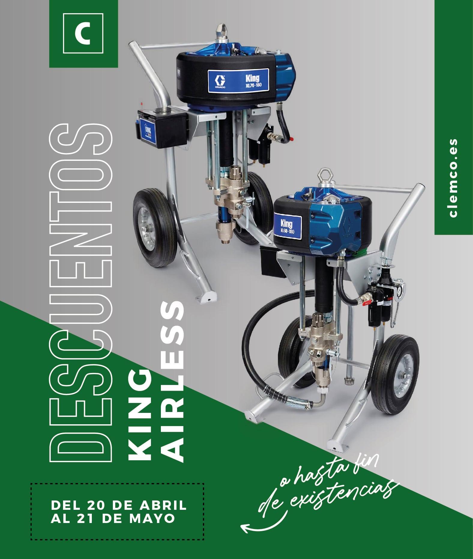 Descuentos King Airless Graco